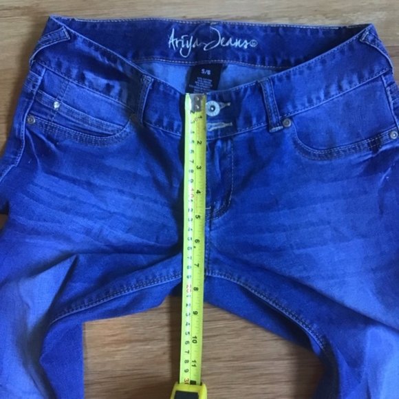 Blue Denim Jeans Sz 5/6 - Picture 5 of 8